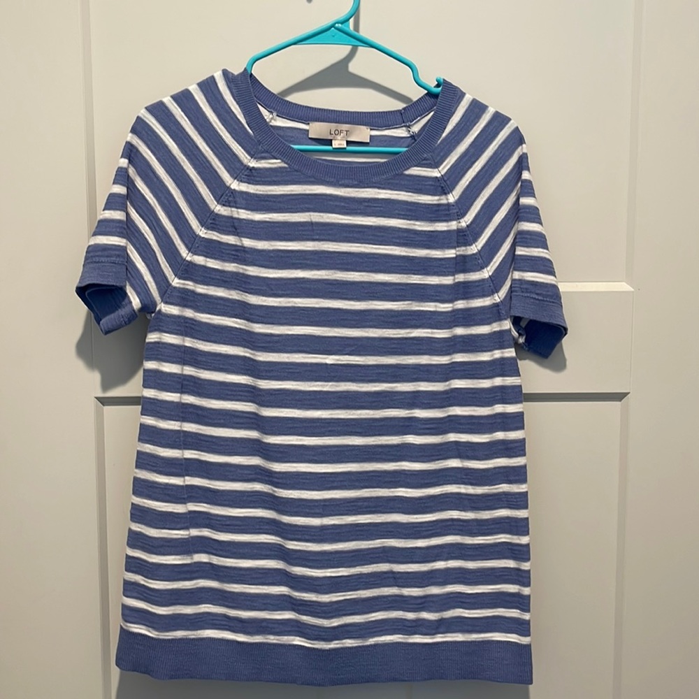 Loft striped top
